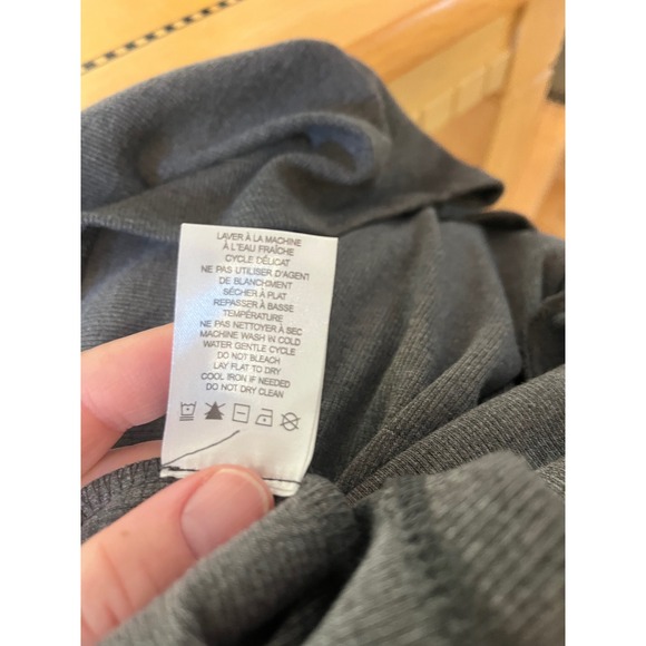 Dalia Gray Midi Dress Elbow‎ Sleeve Ruched Waist Career Casual - Picture 4 of 5